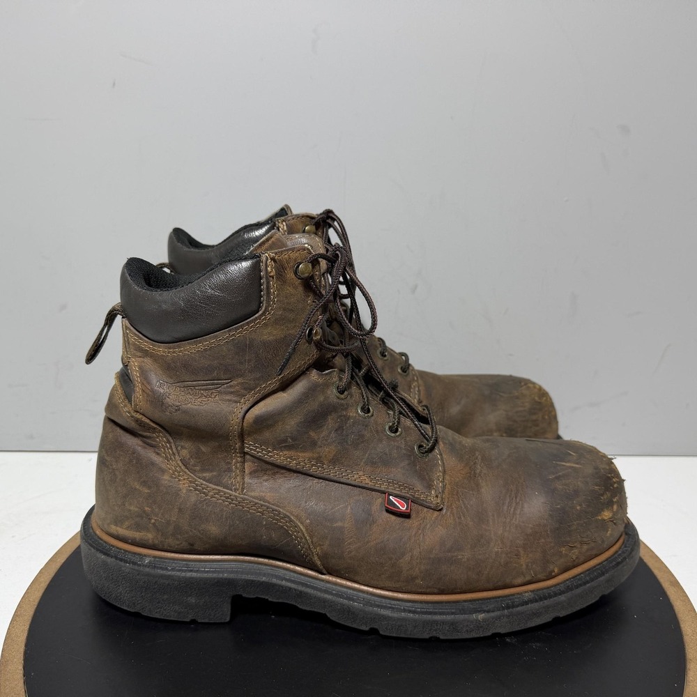 Red Wing Shoes Boots Mens Size 11 Brown Leather Steel Toe Work EH 2212 USA